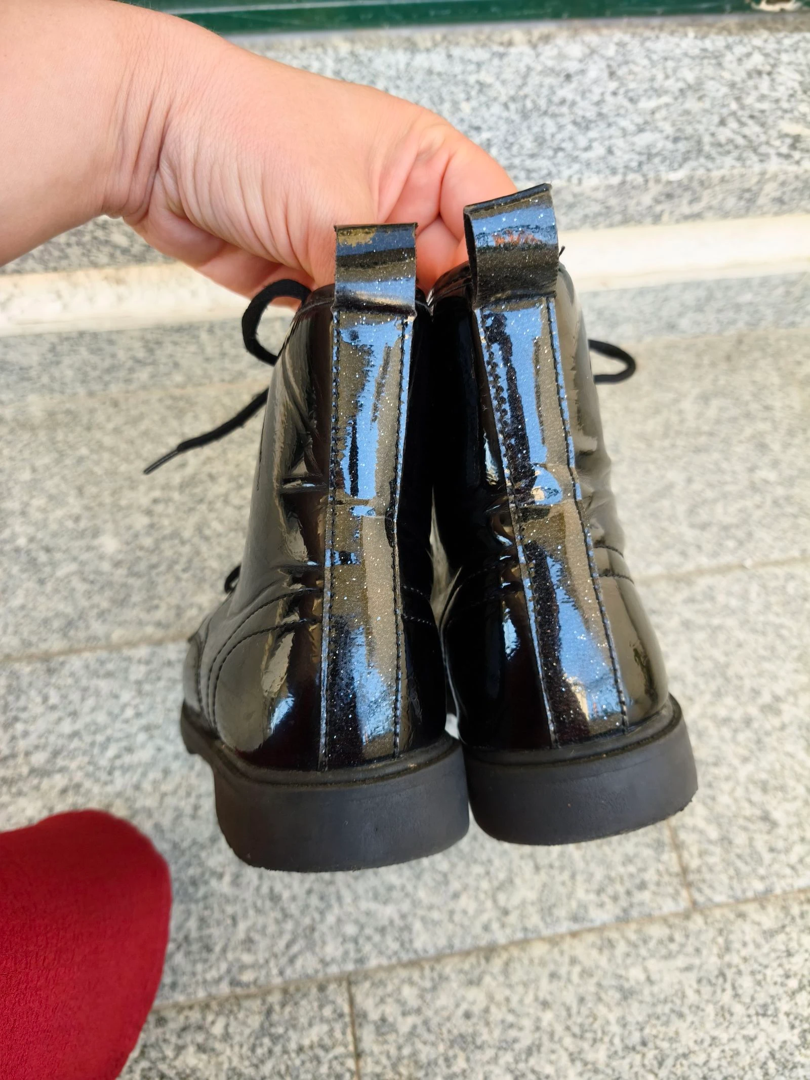 Botas militares Mo (Lacado/Negro) | Bottines – photo 6